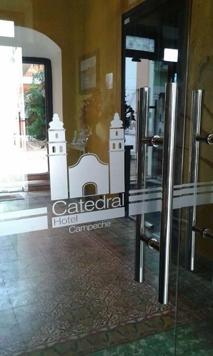 Hotel Catedral Campeche Bagian luar foto